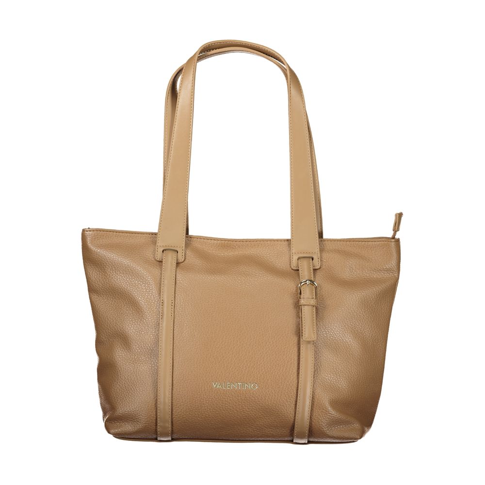 Brown Polyethylene Handbag