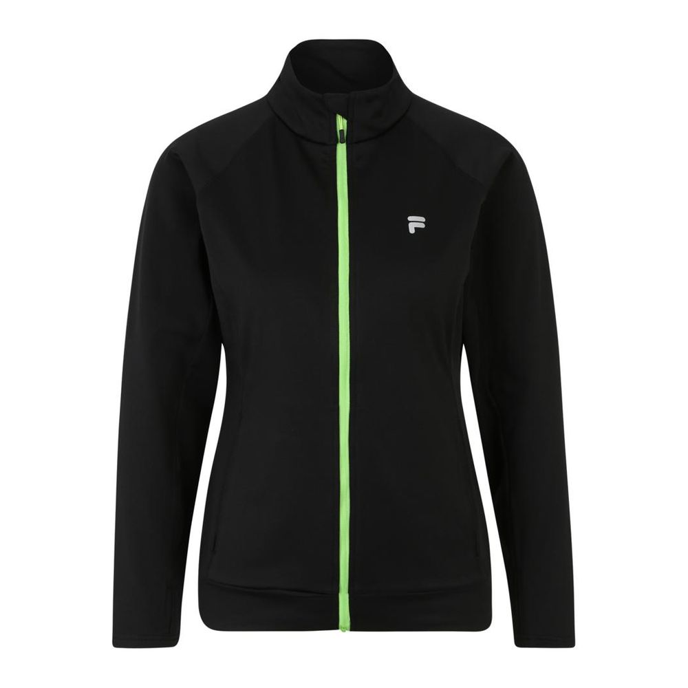 Black Polyester Sweatshirt