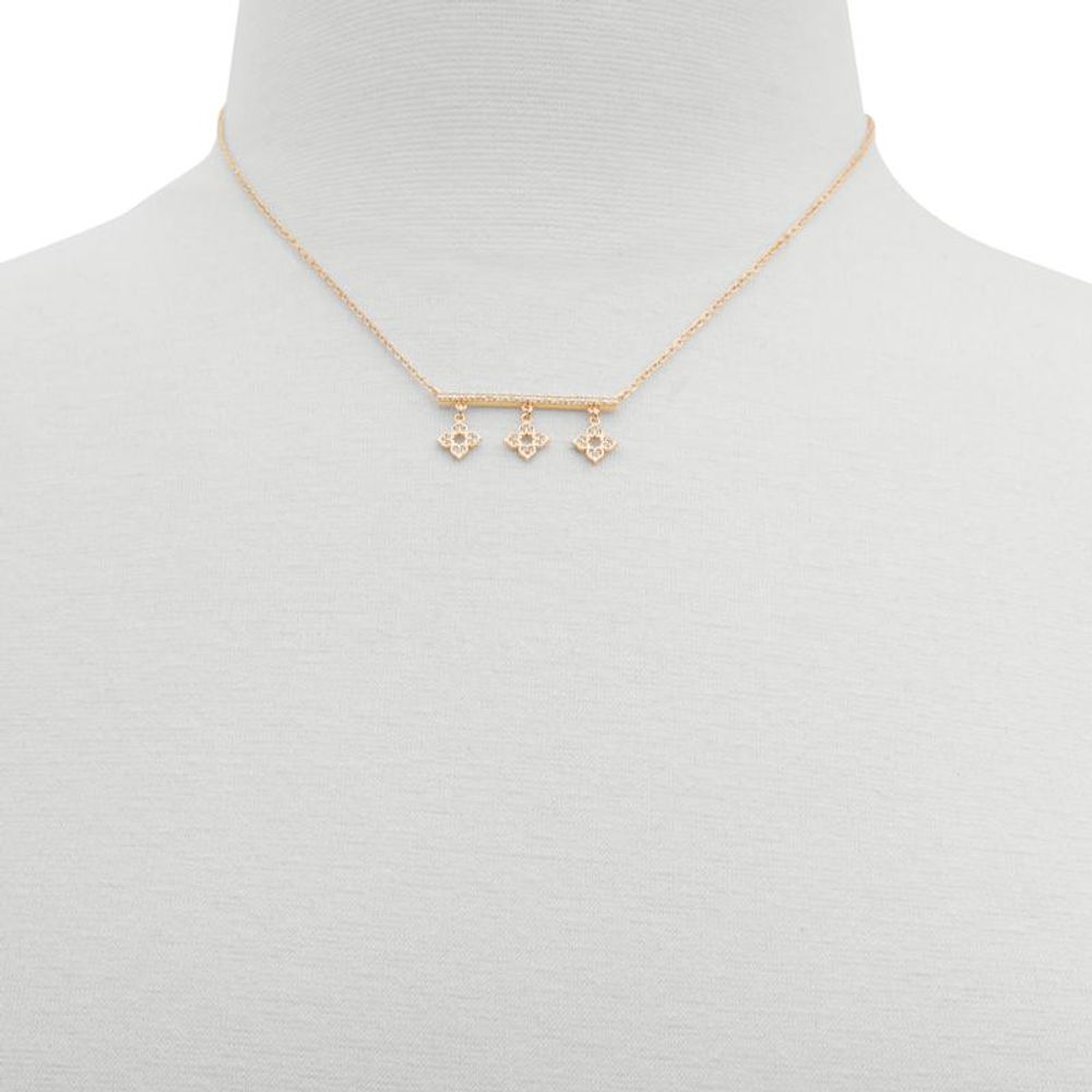 Gold Elastane Necklace