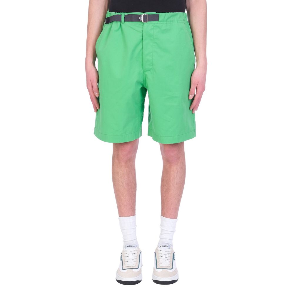 Bicolor Cotton Short And Mini Shorts