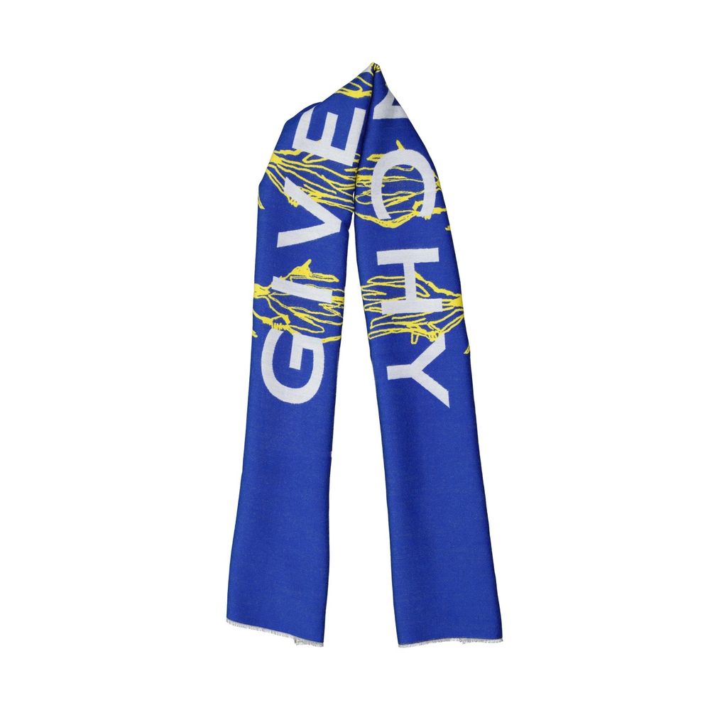 Blue Silk Foulard