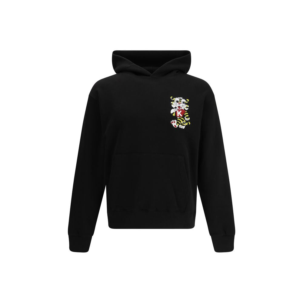 Black Cotton Sweatshirt