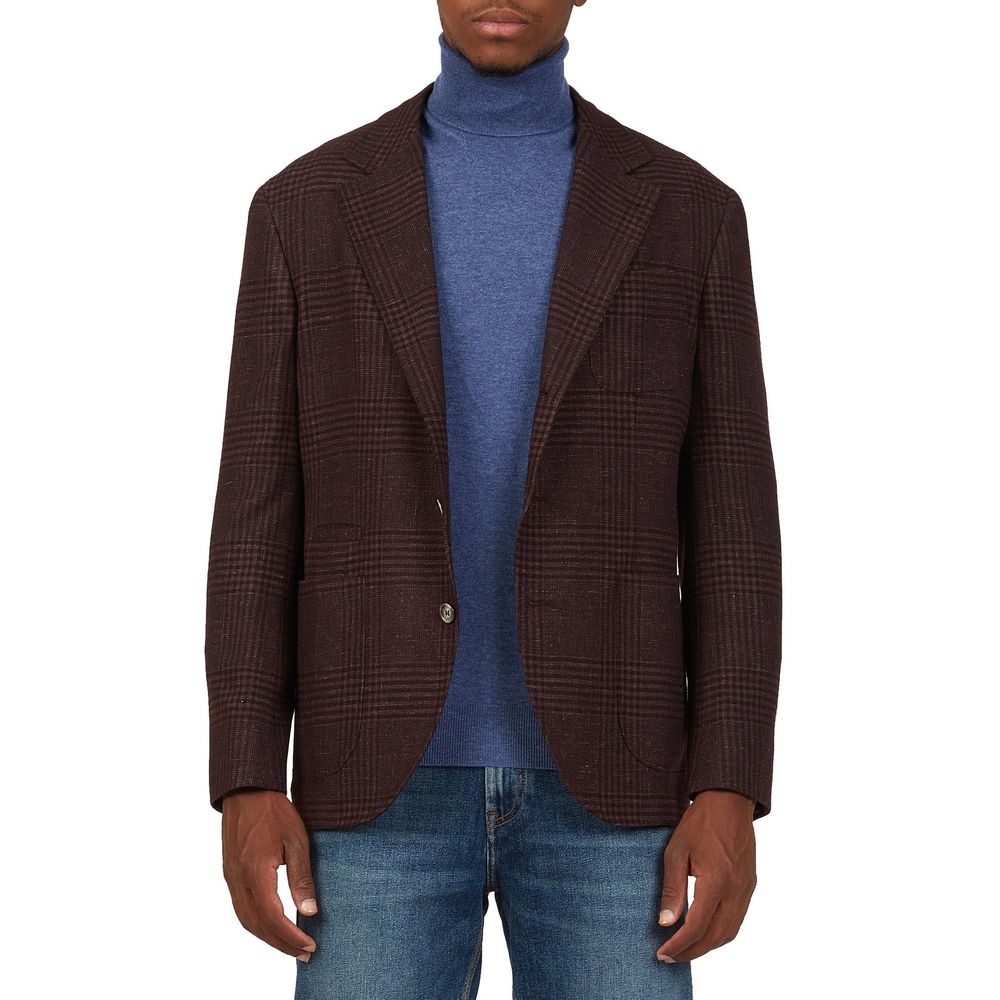 Multicolor Wool Coat