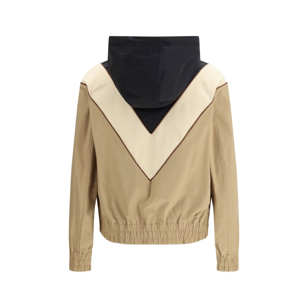 Multicolor Polyester Shell Jacket