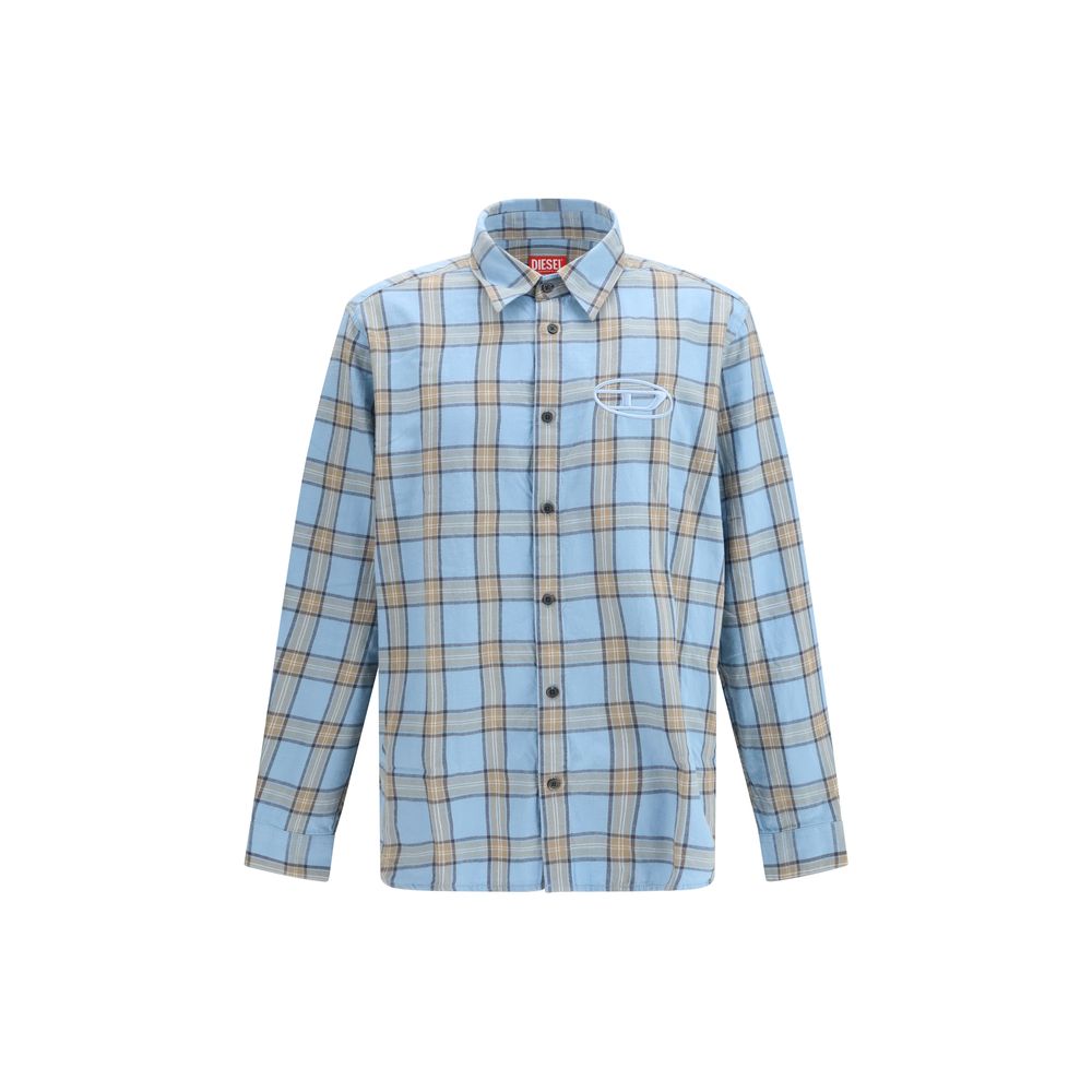 Blue Cotton Shirt