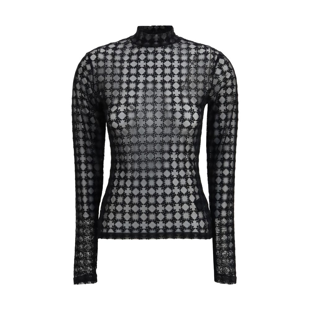Black Polyester Shirt