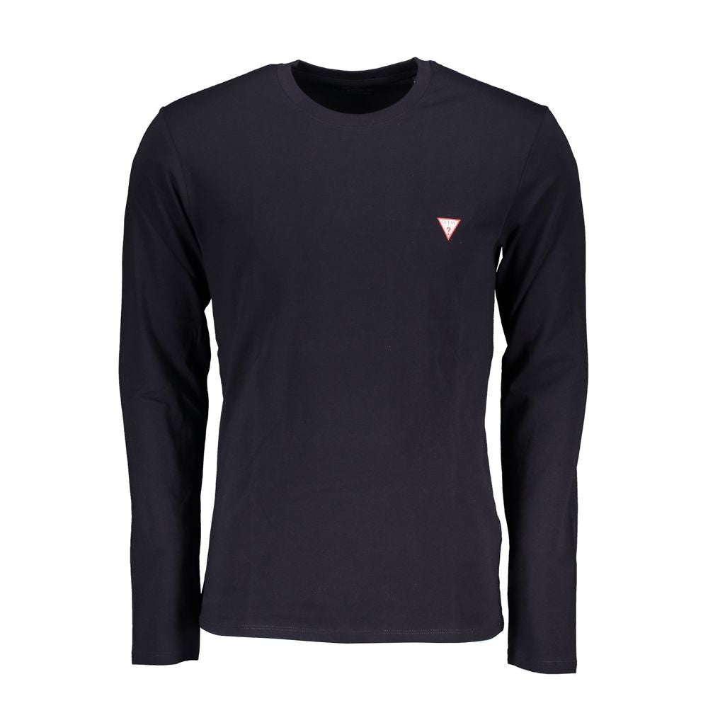 Blu Cotton Men T-Shirt