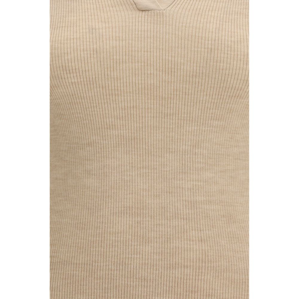 Beige Wool Shirt
