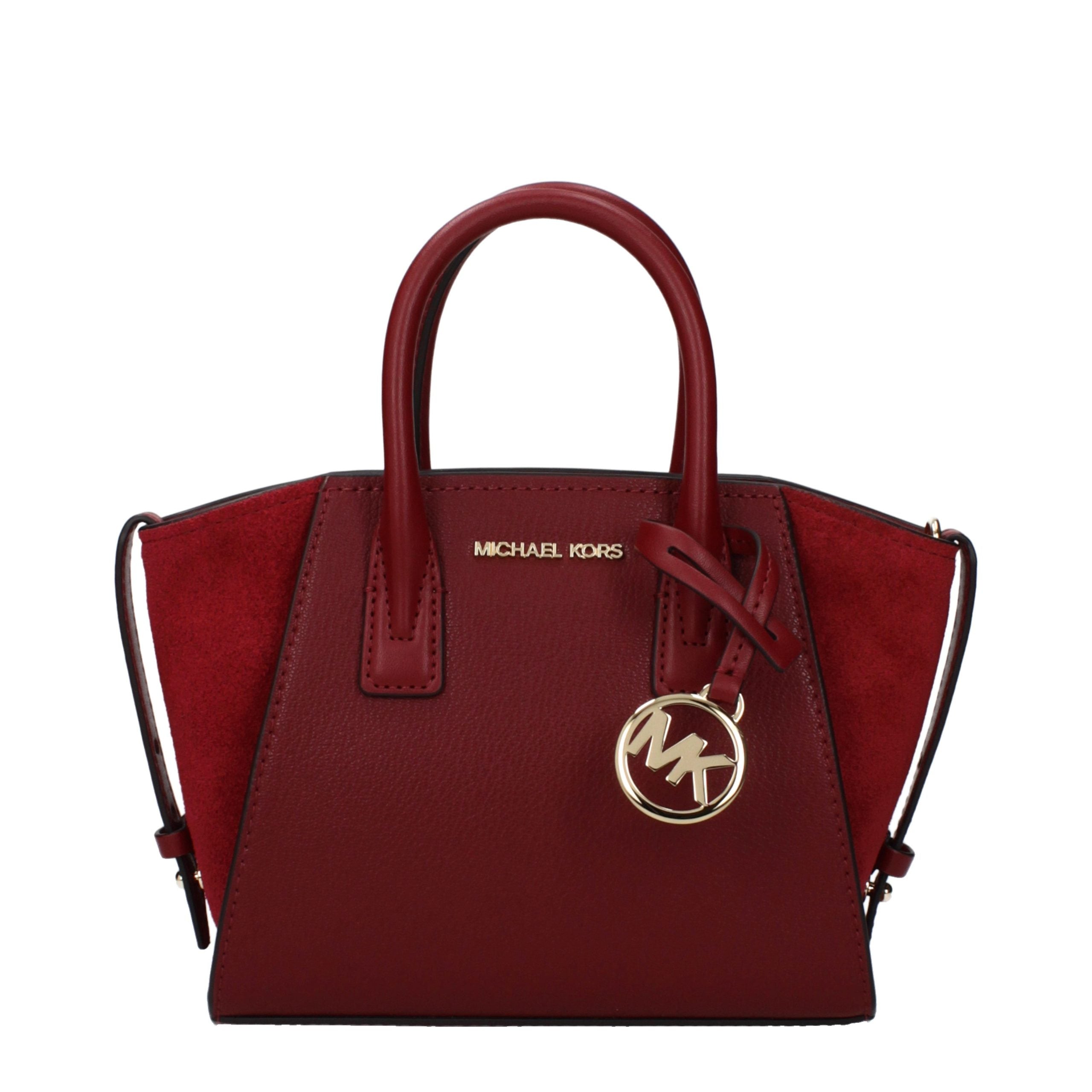 Red Leather Handbag