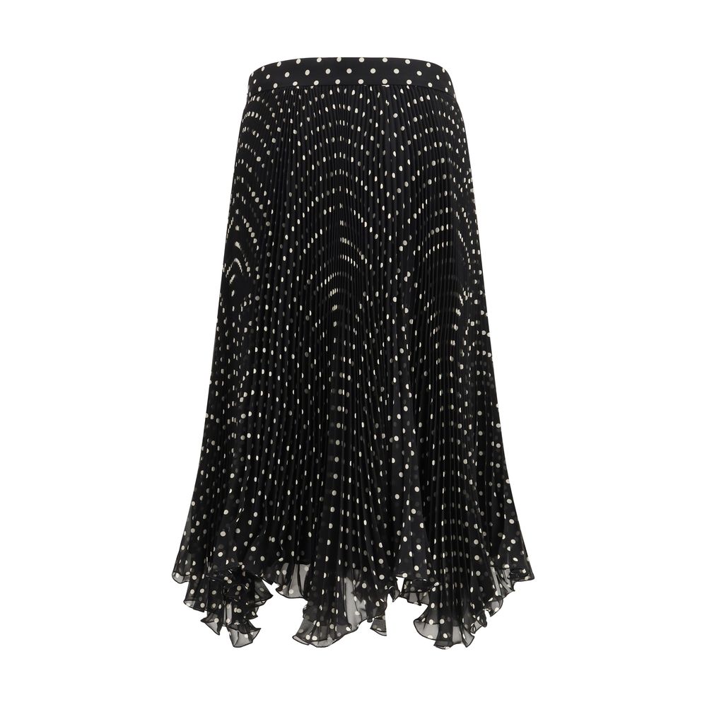 Black Silk Skirt