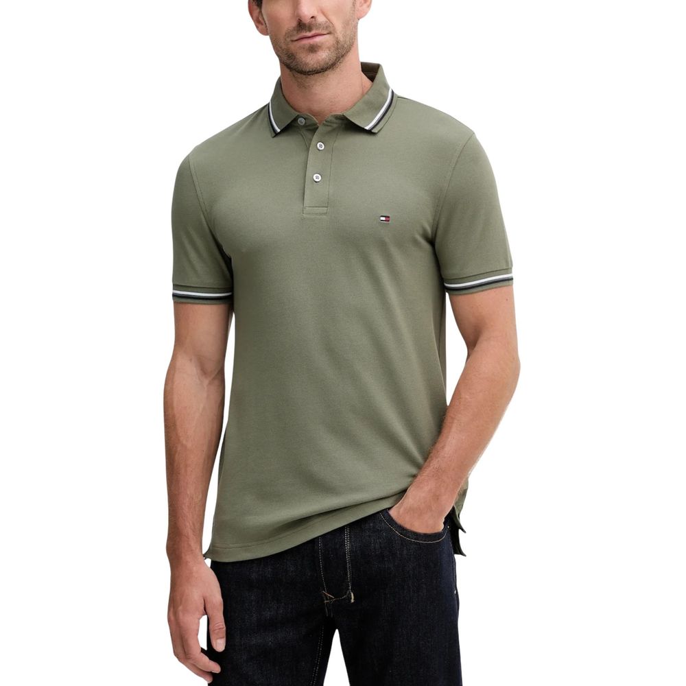 Bicolor Organic Cotton Polo Shirt