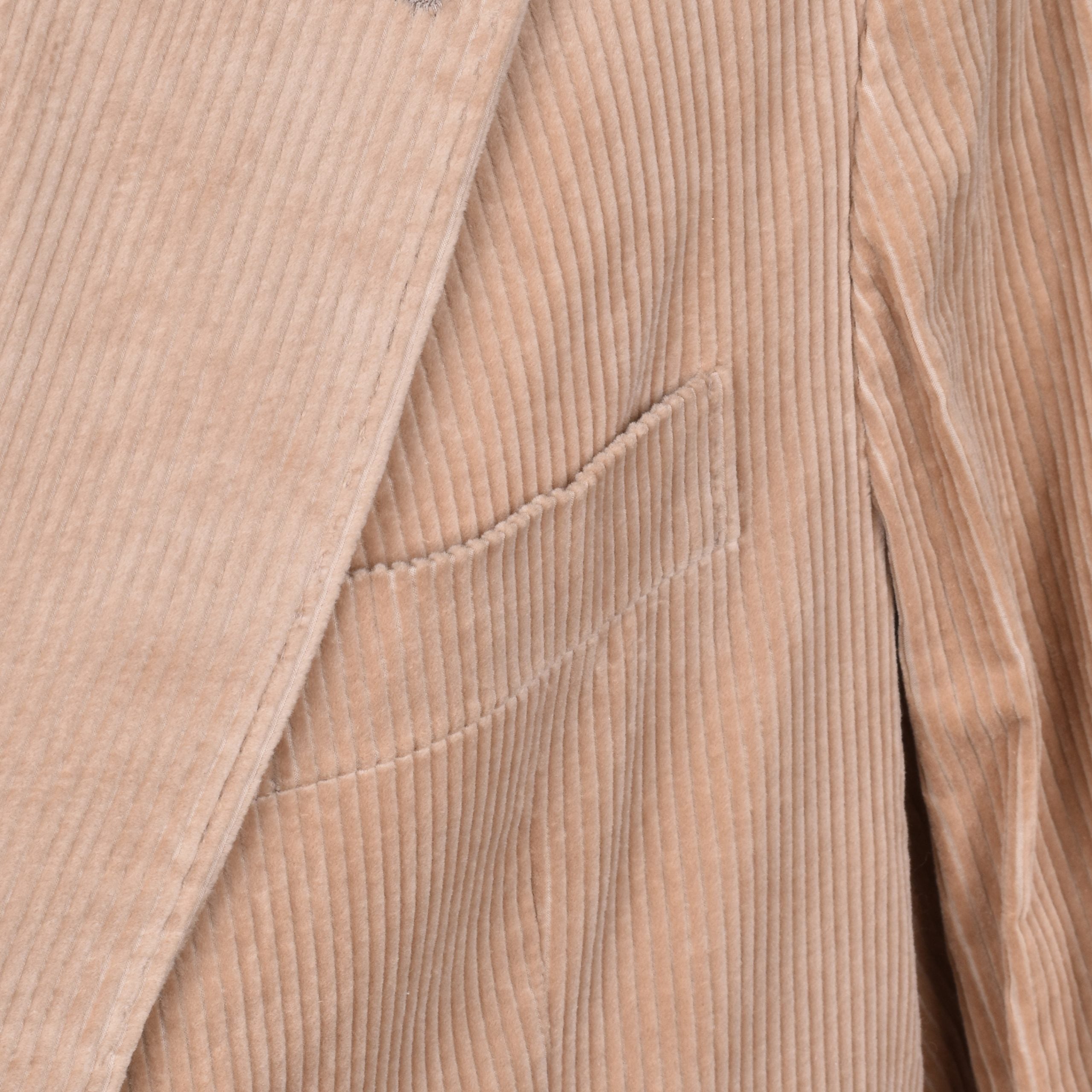 Beige Cotton Blazer