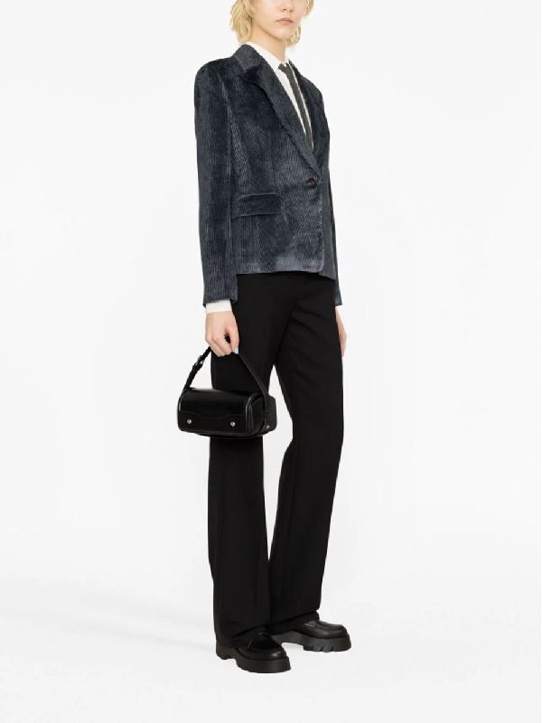 Blue Viscose Jacket