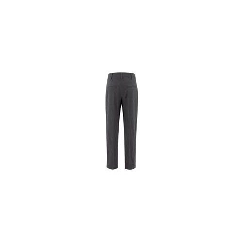Gray Wool Casual Pants