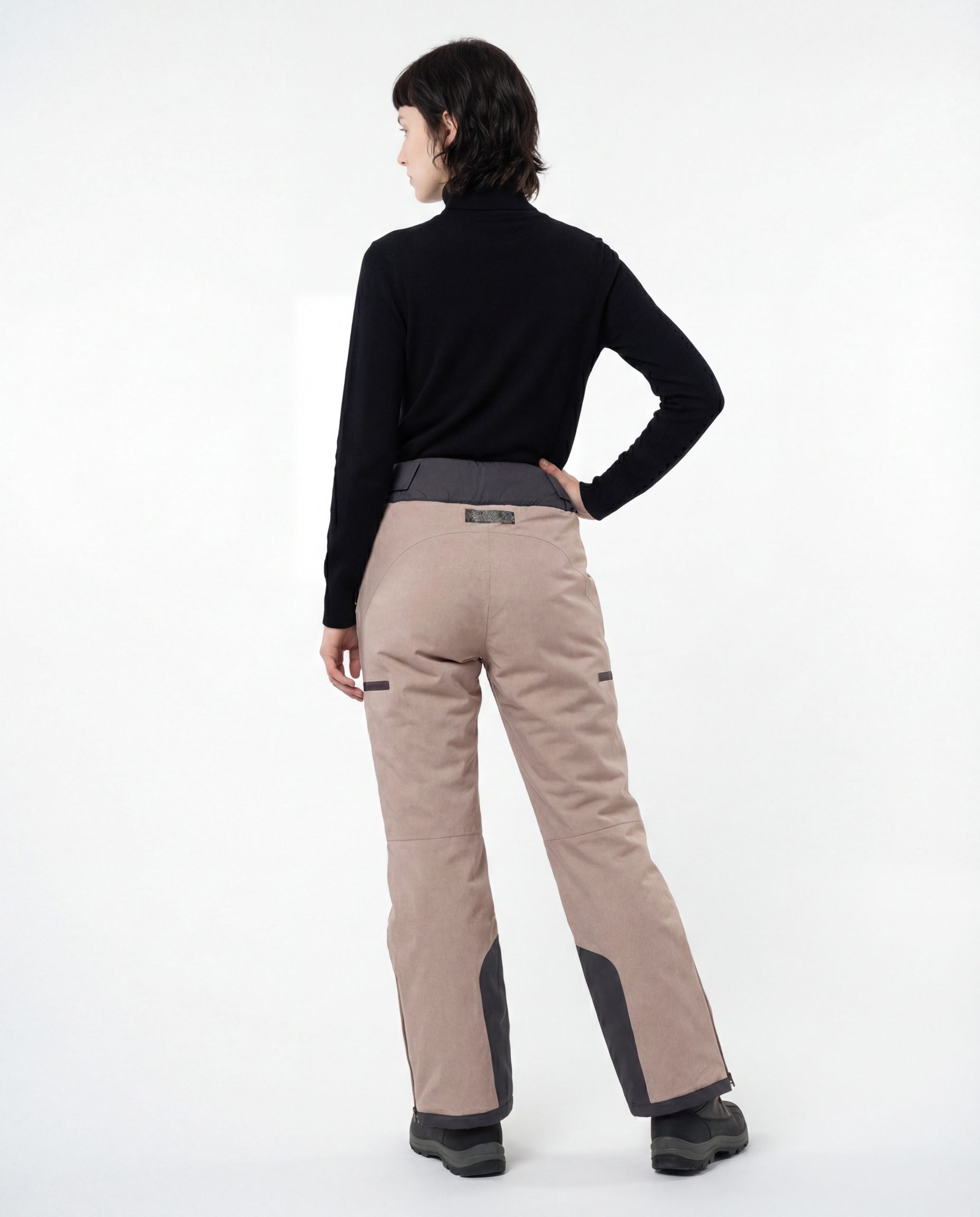 Beige Wool Joggers (Workout Pants)
