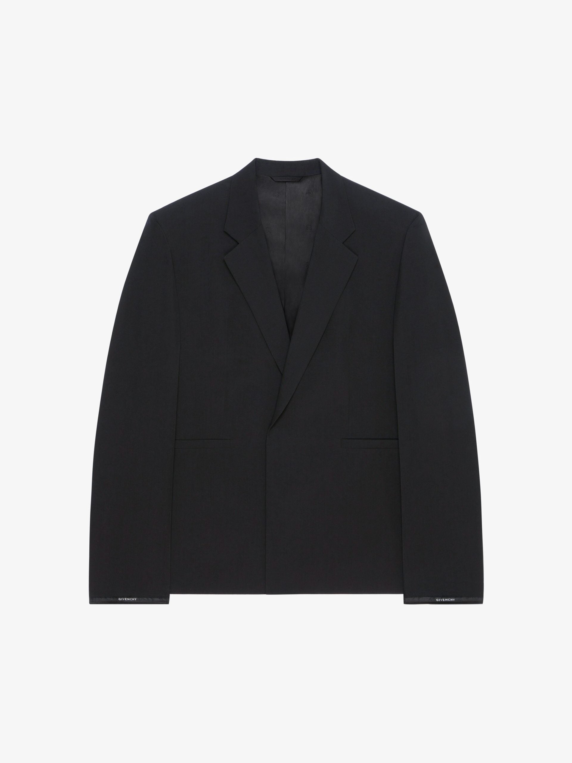 Black Fibres Jacket