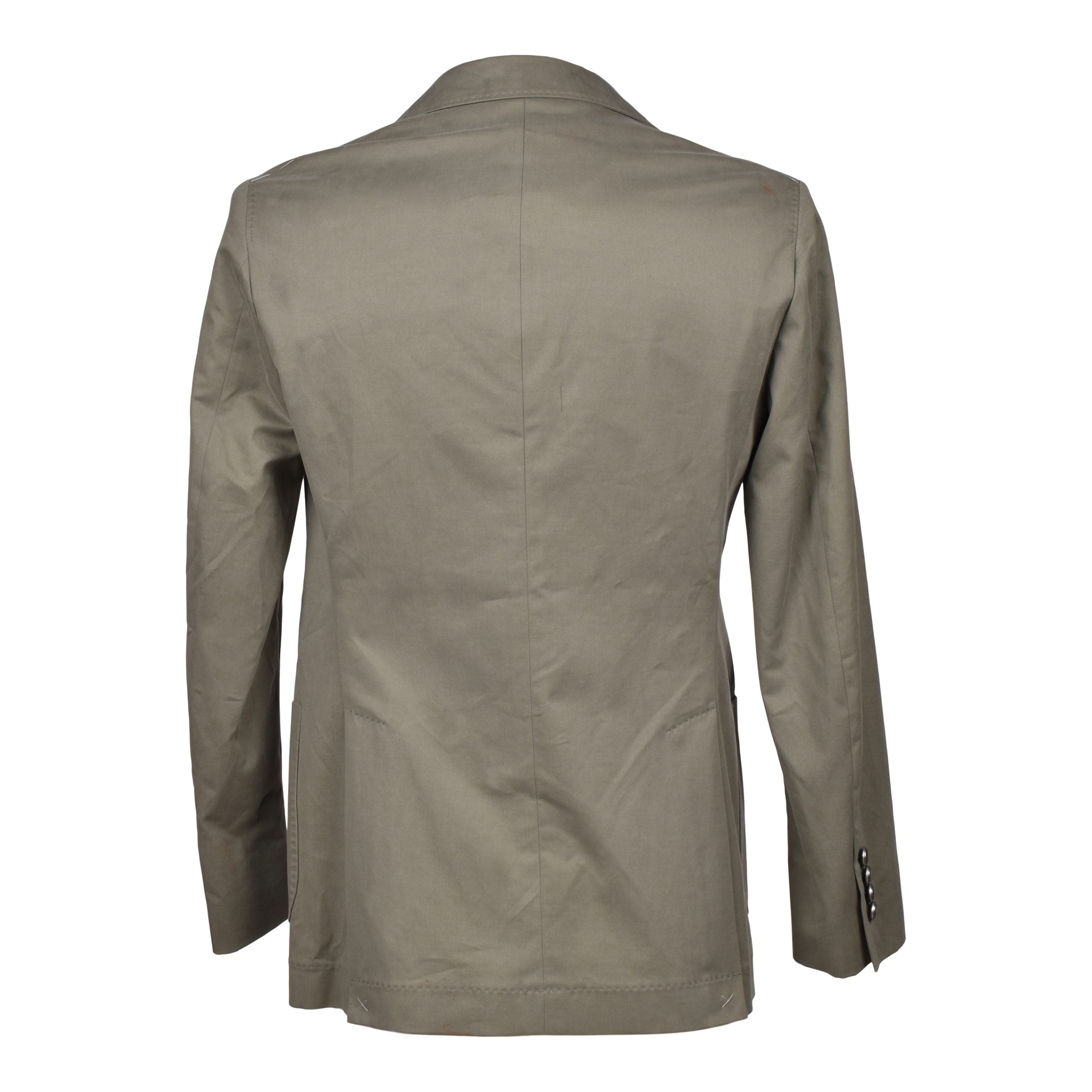 Green Cotton Blazer