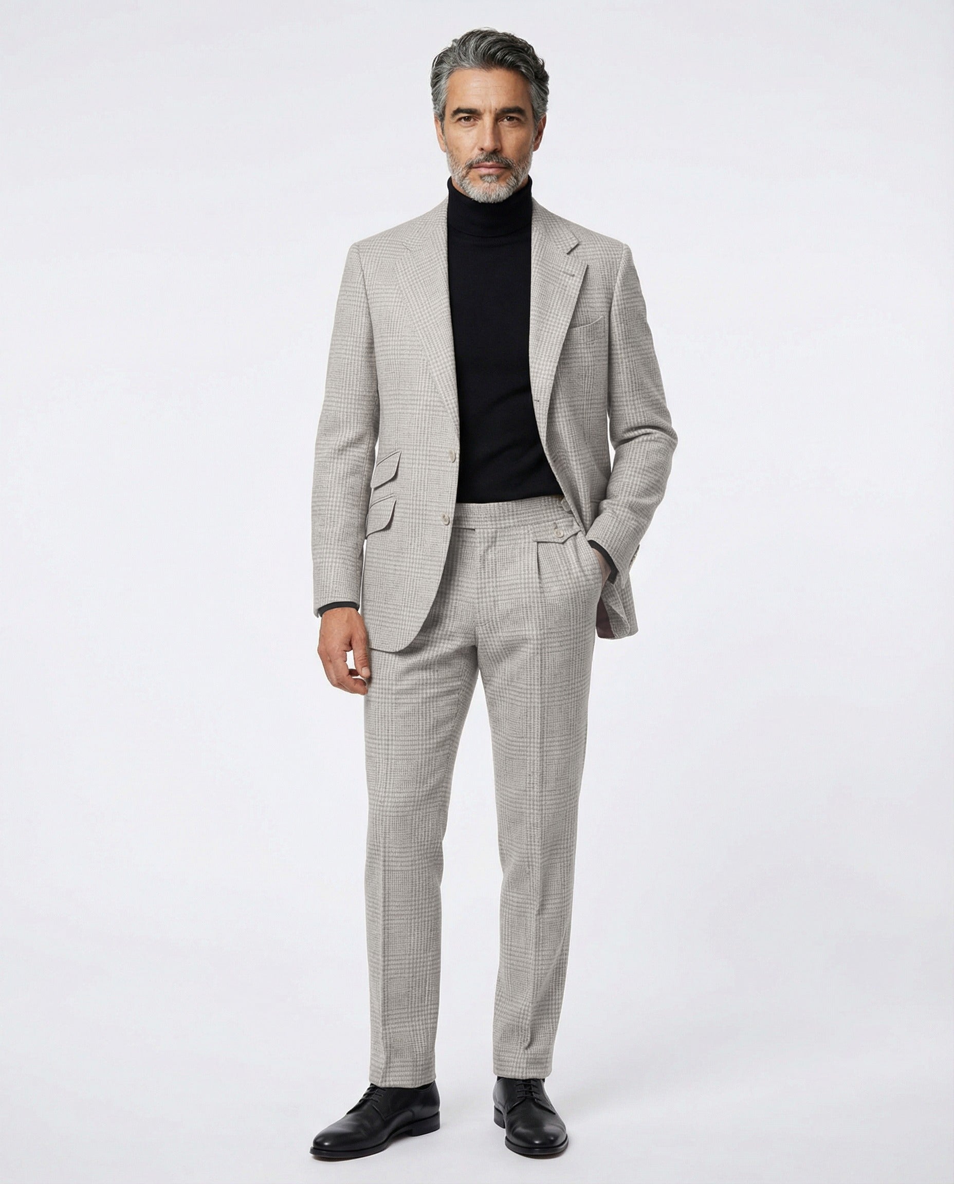 Beige Wool Blazer