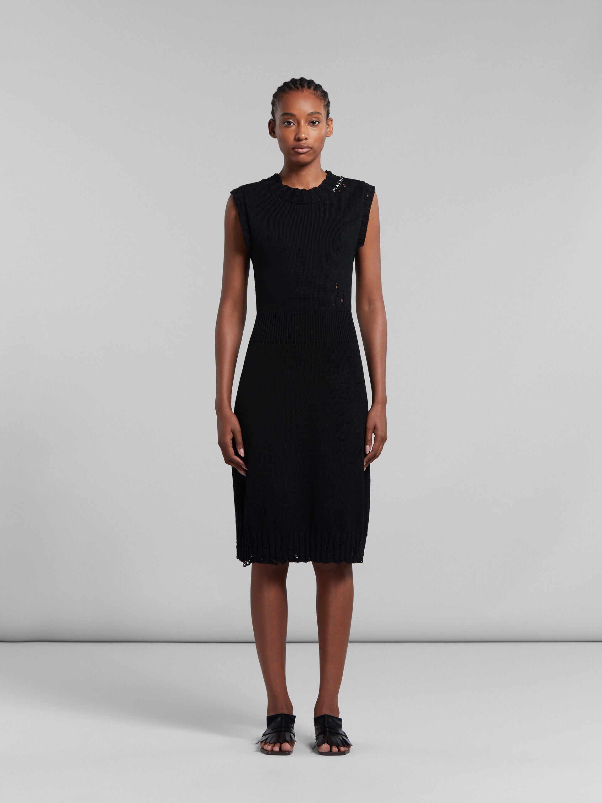 Black Fibres Casual Dress