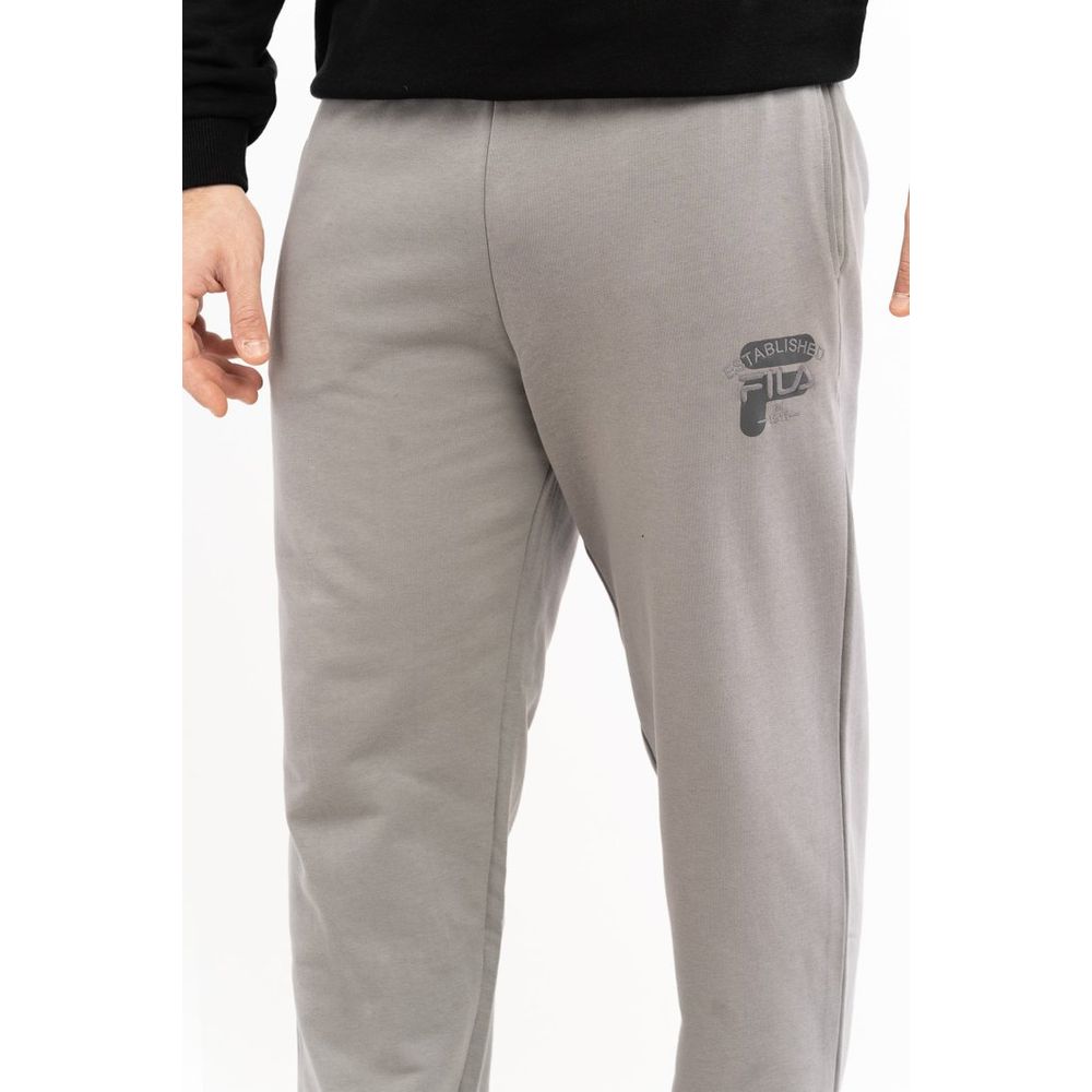 Blue Cotton Joggers (Workout Pants)