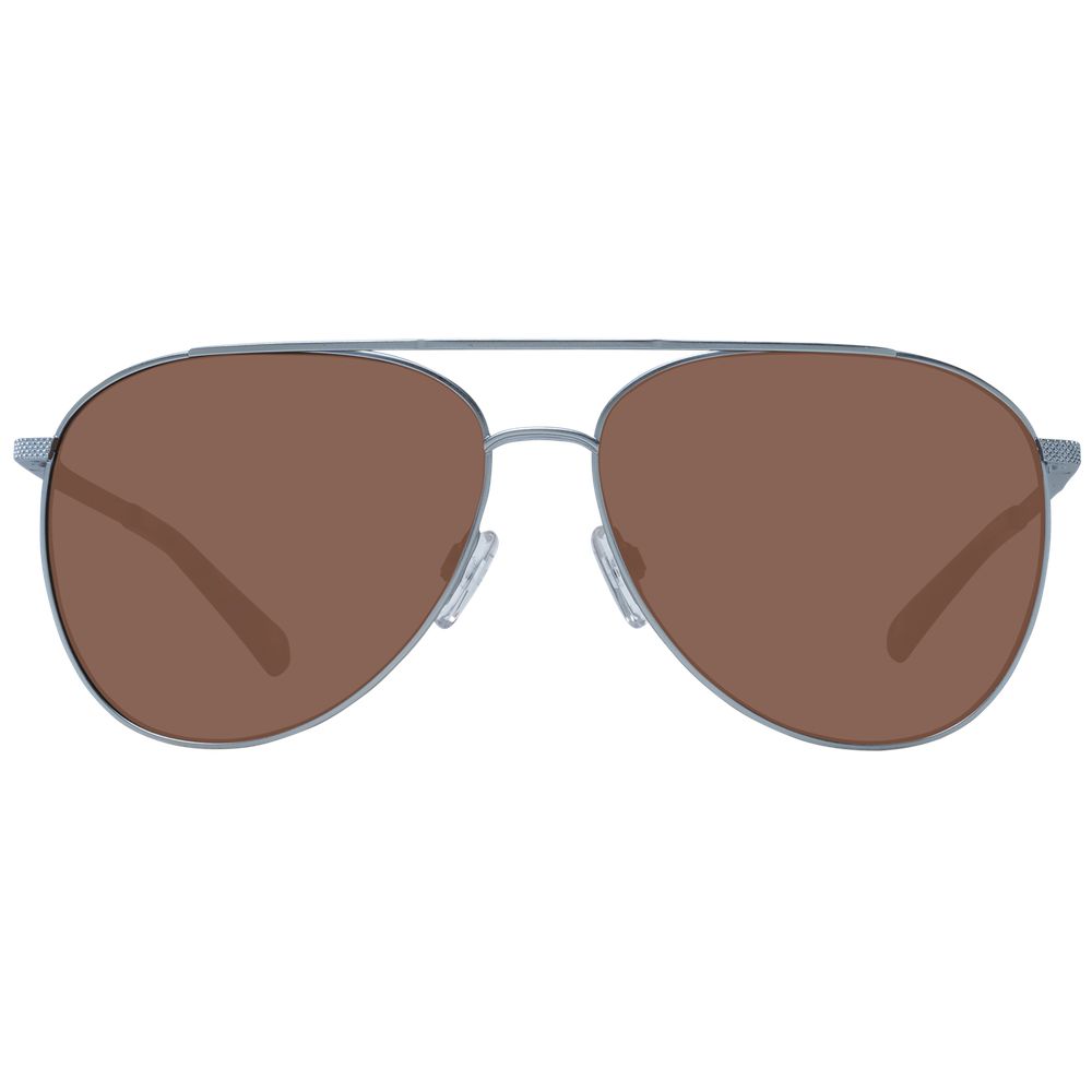 Silver Stainless Steel Sunglasses