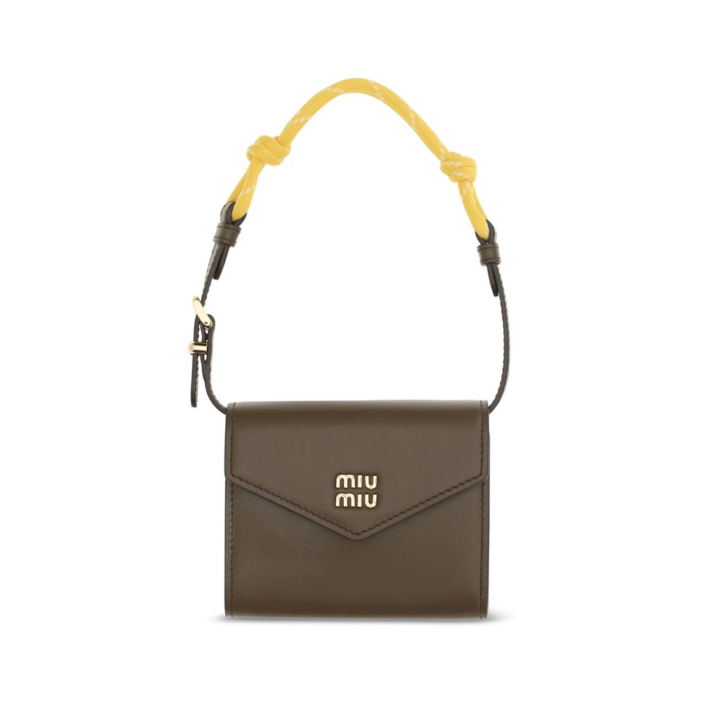 Brown Calf Leather Bos Taurus Wallet