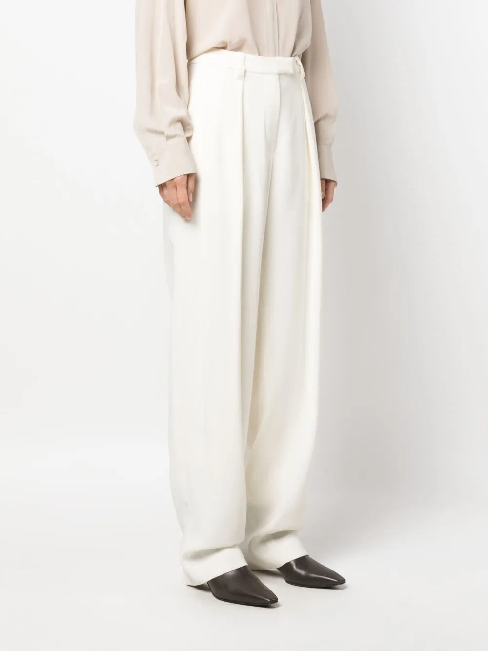 Natural Viscose Casual Pants