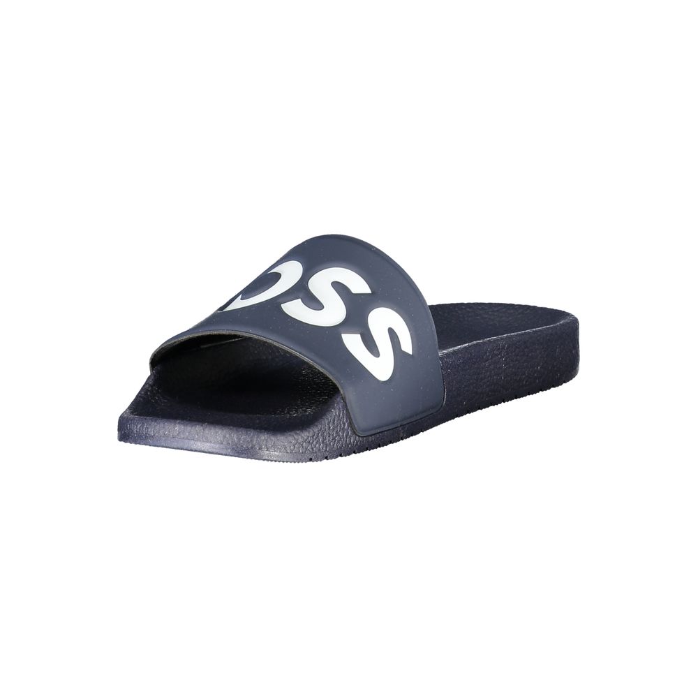 Blu Poliuretano Men Ciabatta