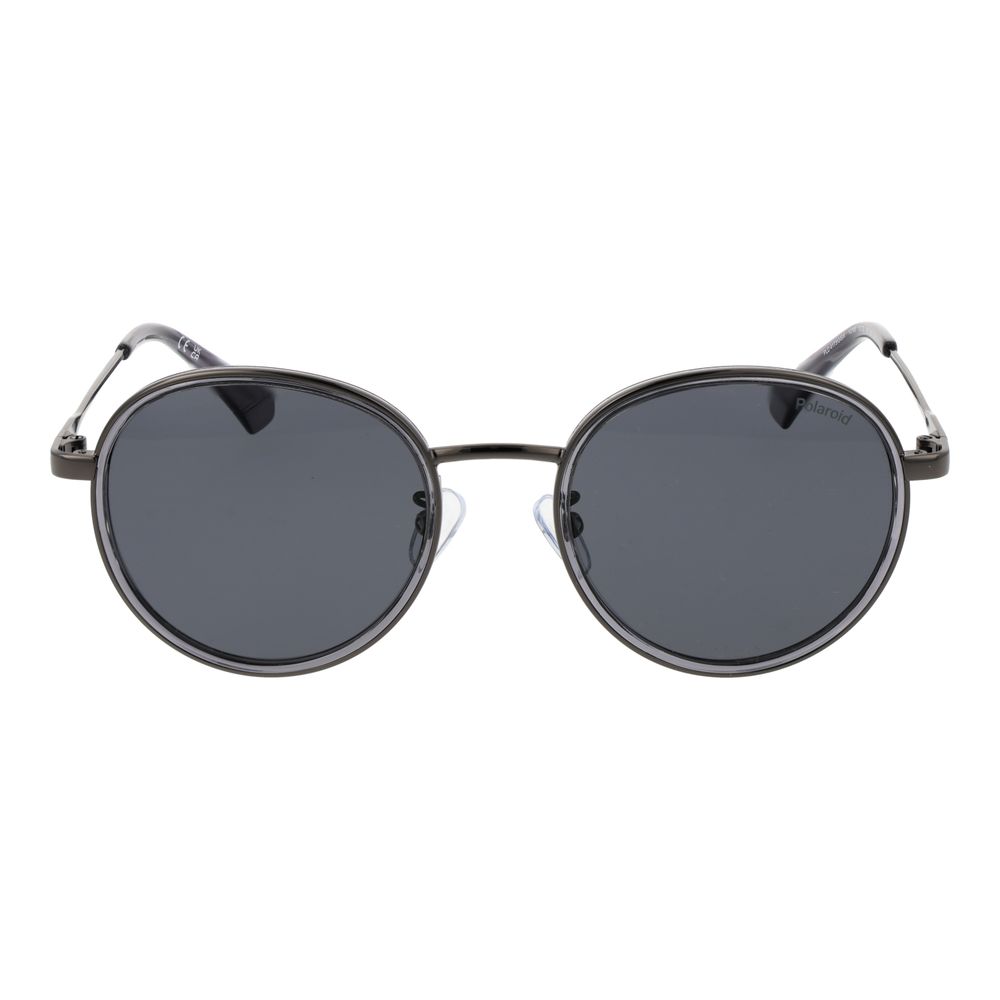 Gray Stainless Steel Sunglasses