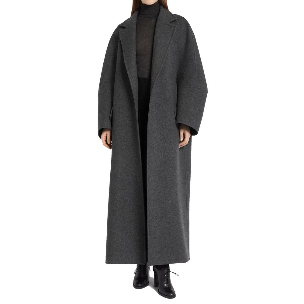Gray Cashmere Coat