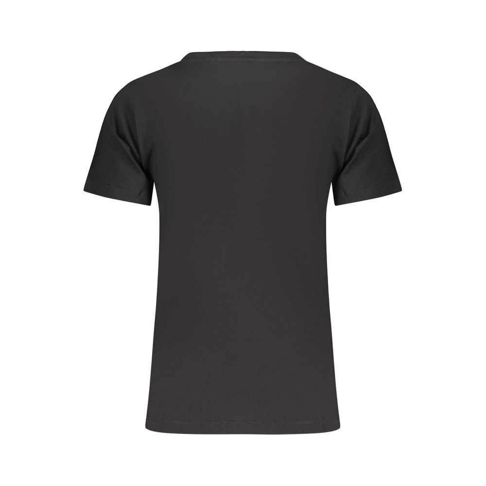Black Cotton Women's TShirt