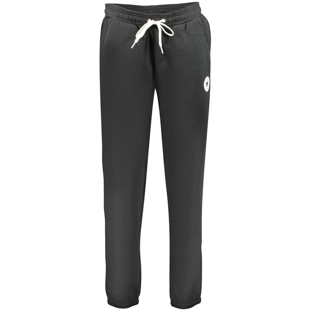 Black Cotton Women's Trousers