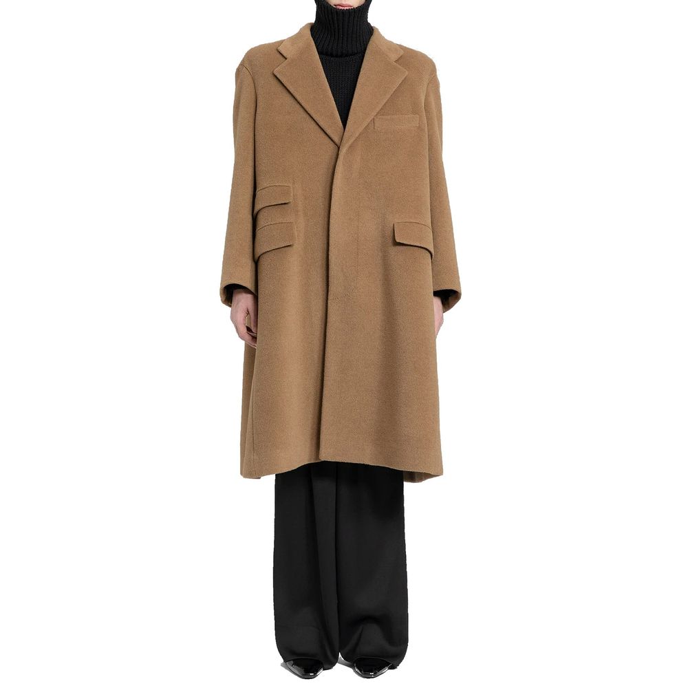 Brown Wool False