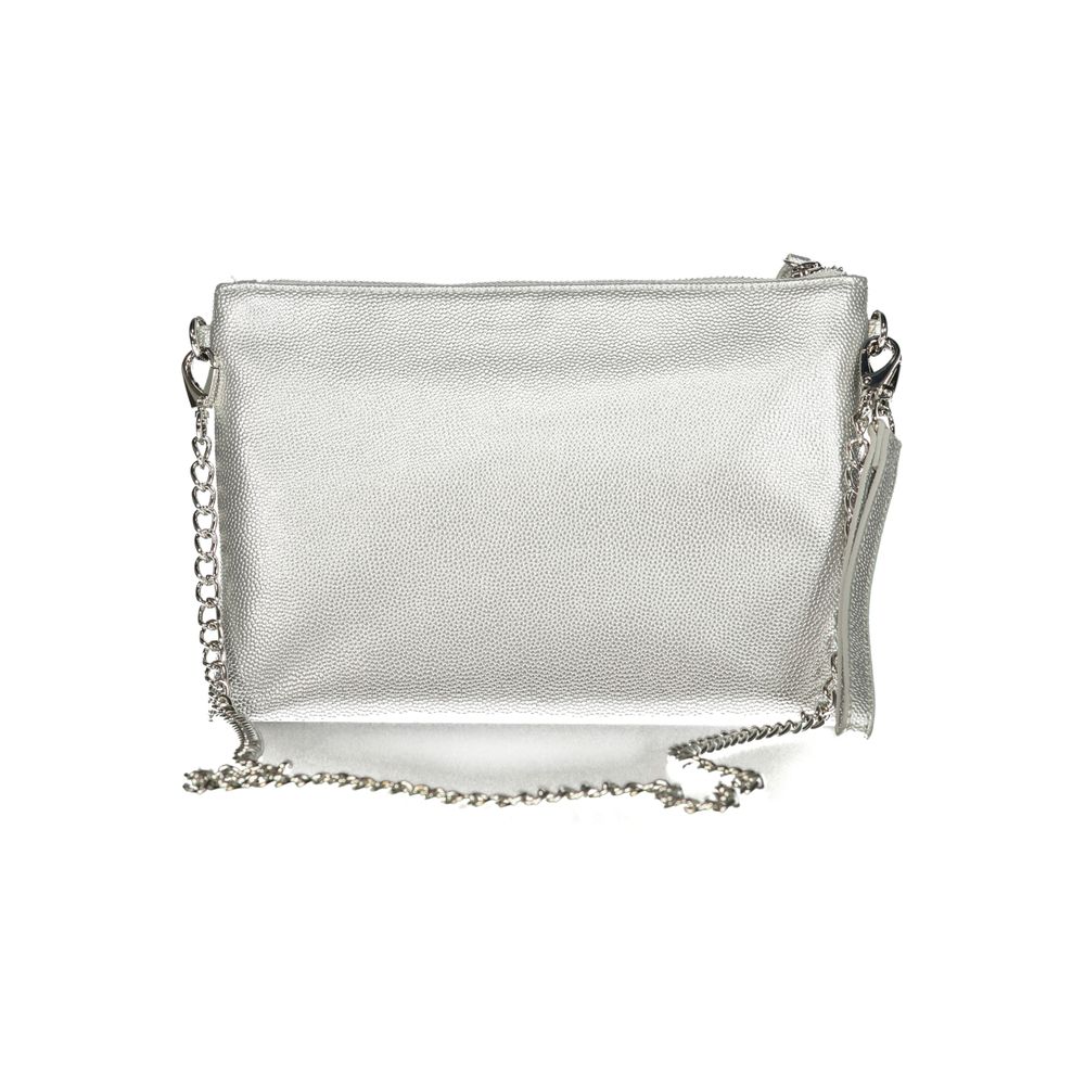 Gray Polyethylene Handbag