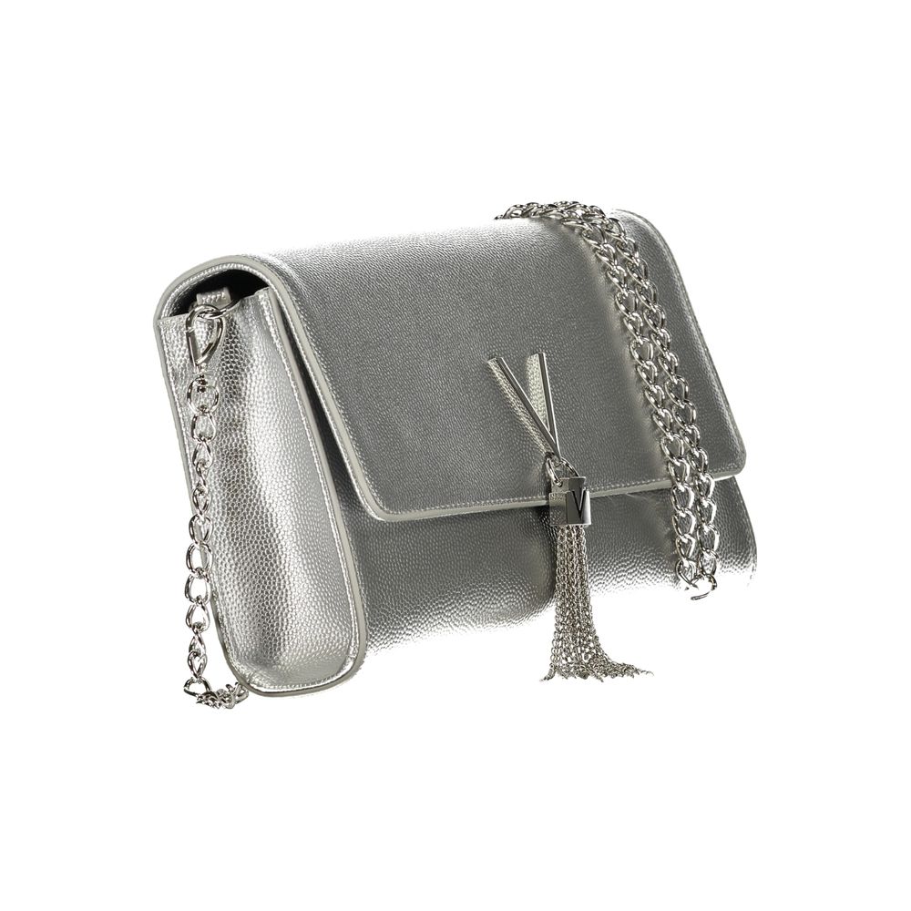 Gray Polyethylene Handbag