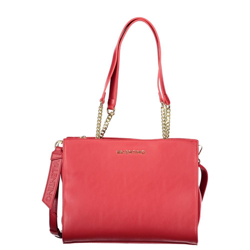 Red Polyethylene Handbag
