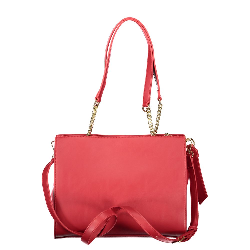 Red Polyethylene Handbag
