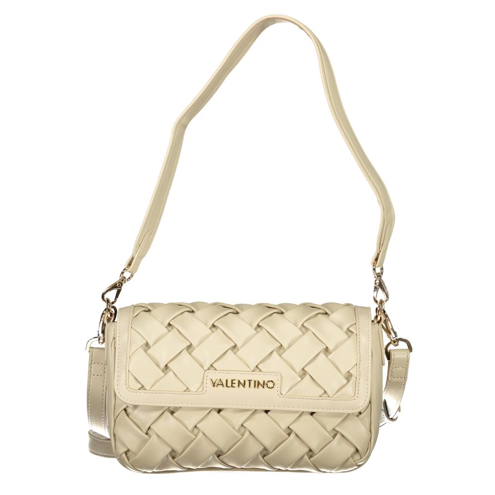 Beige Polyethylene Handbag