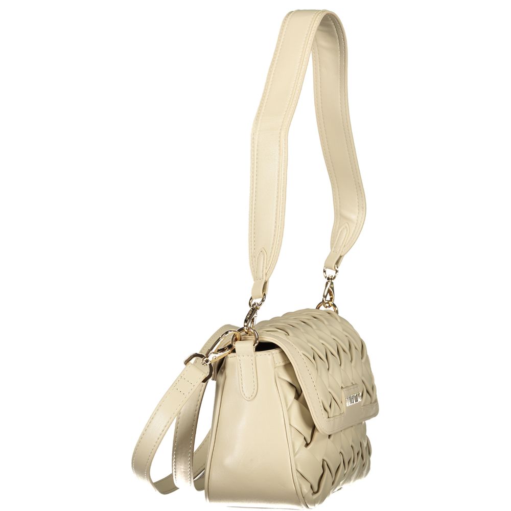 Beige Polyethylene Handbag