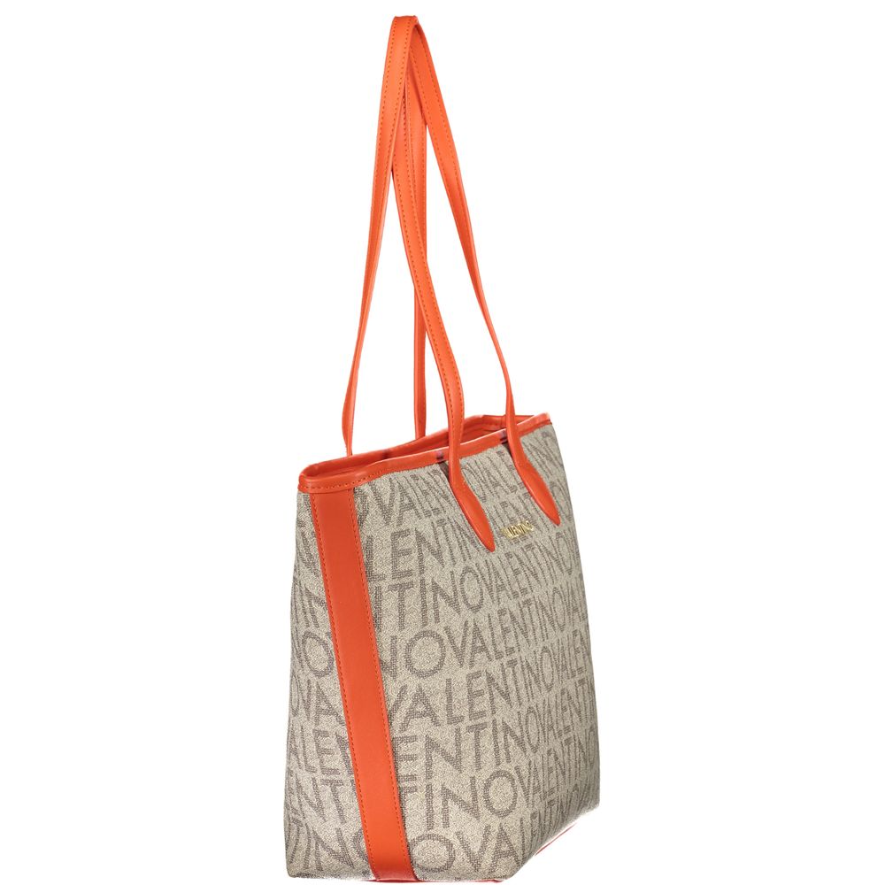 Beige Polyethylene Handbag