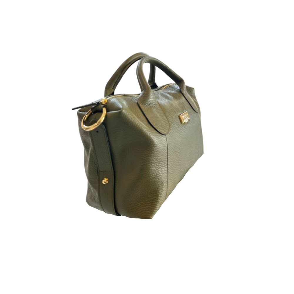 Green Leather Women Handbag
