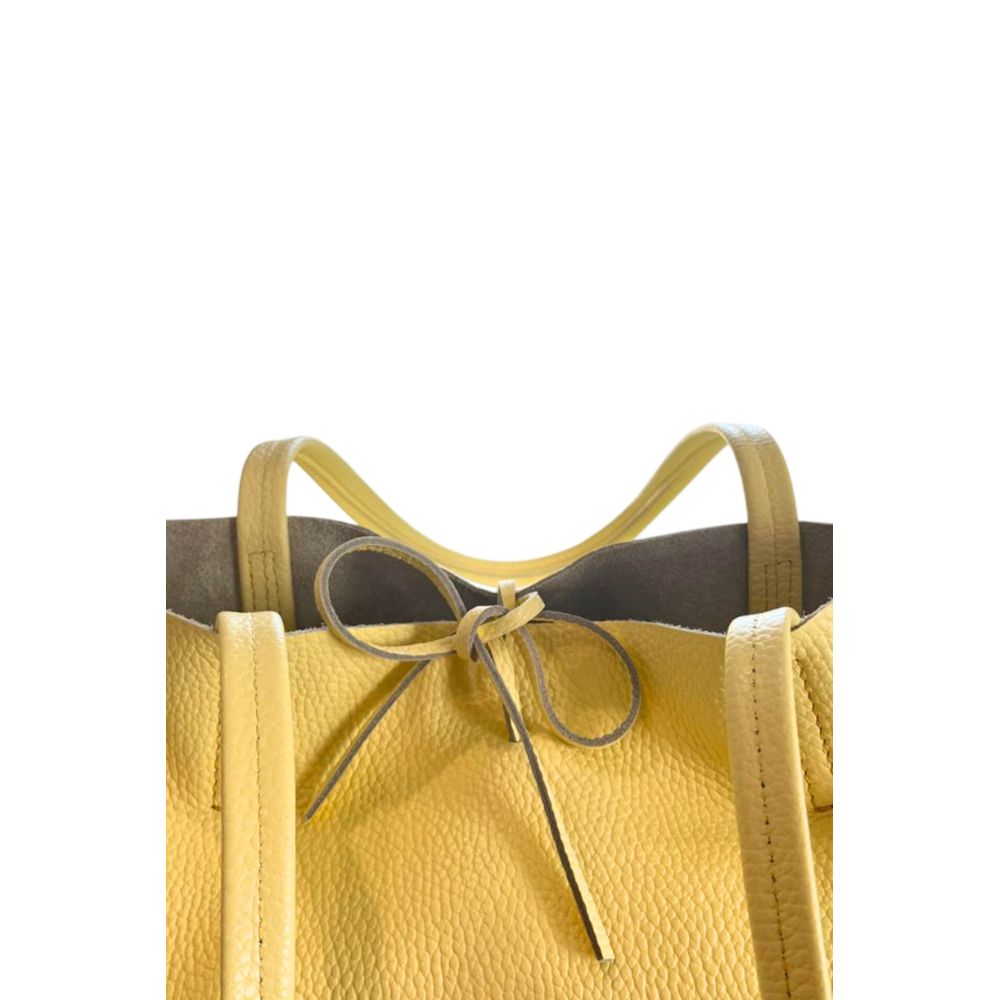 Bicolor Cowhide Clutch Bag