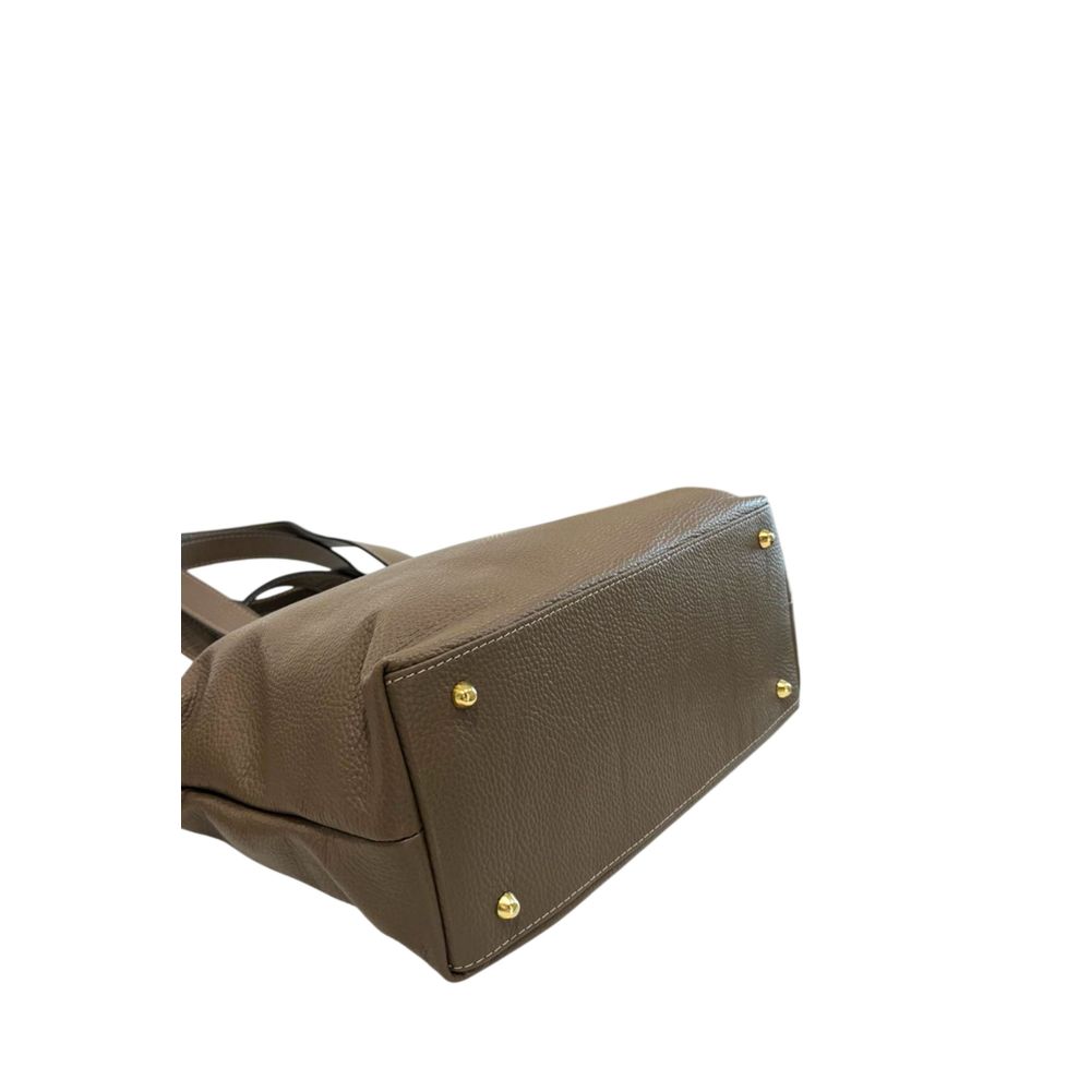 Brown Leather Women Bag