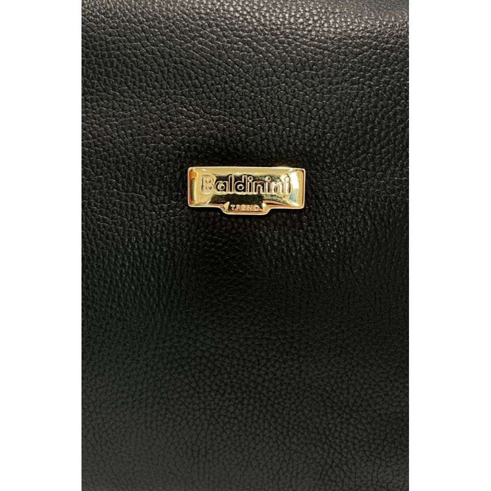Black Cowhide Clutch Bag
