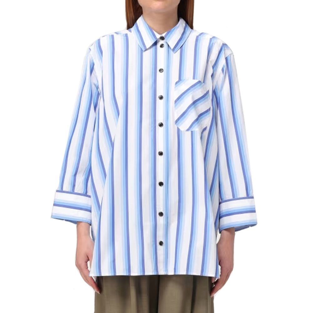 Blue Cotton Shirt