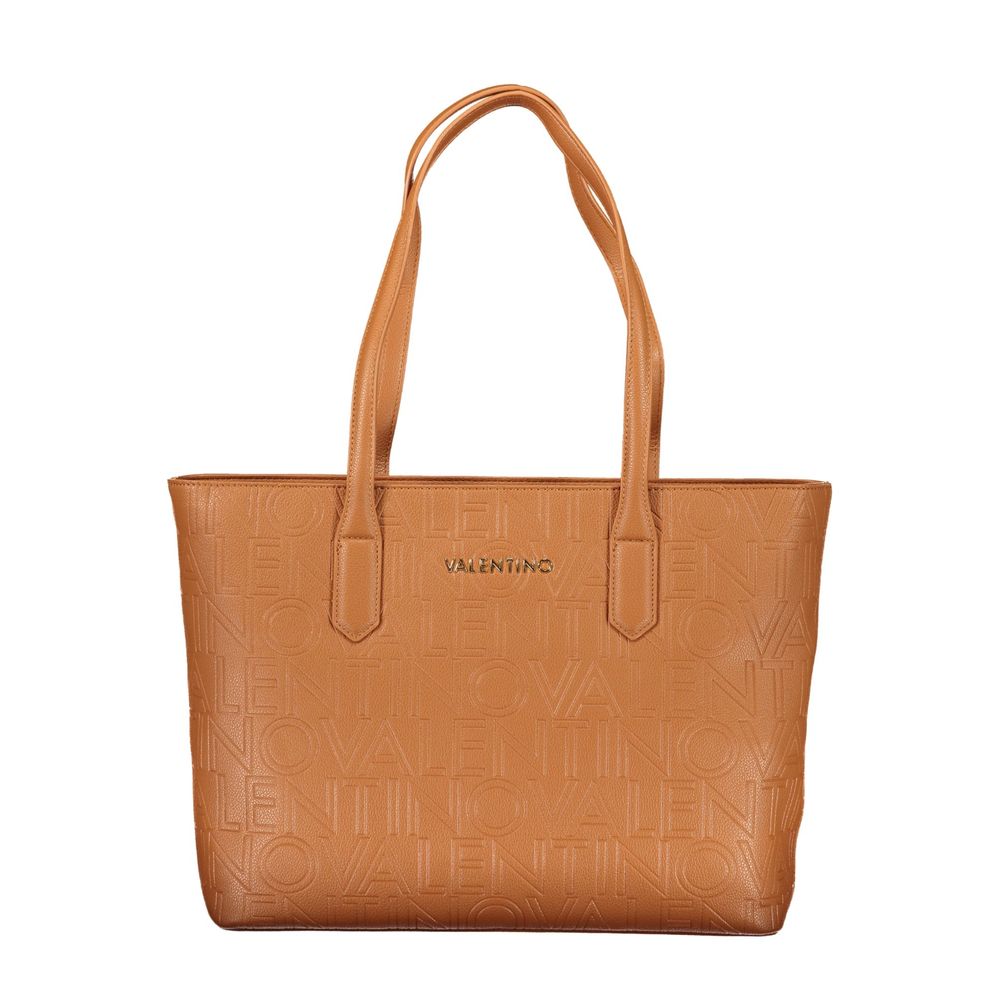 Brown Polyethylene Handbag