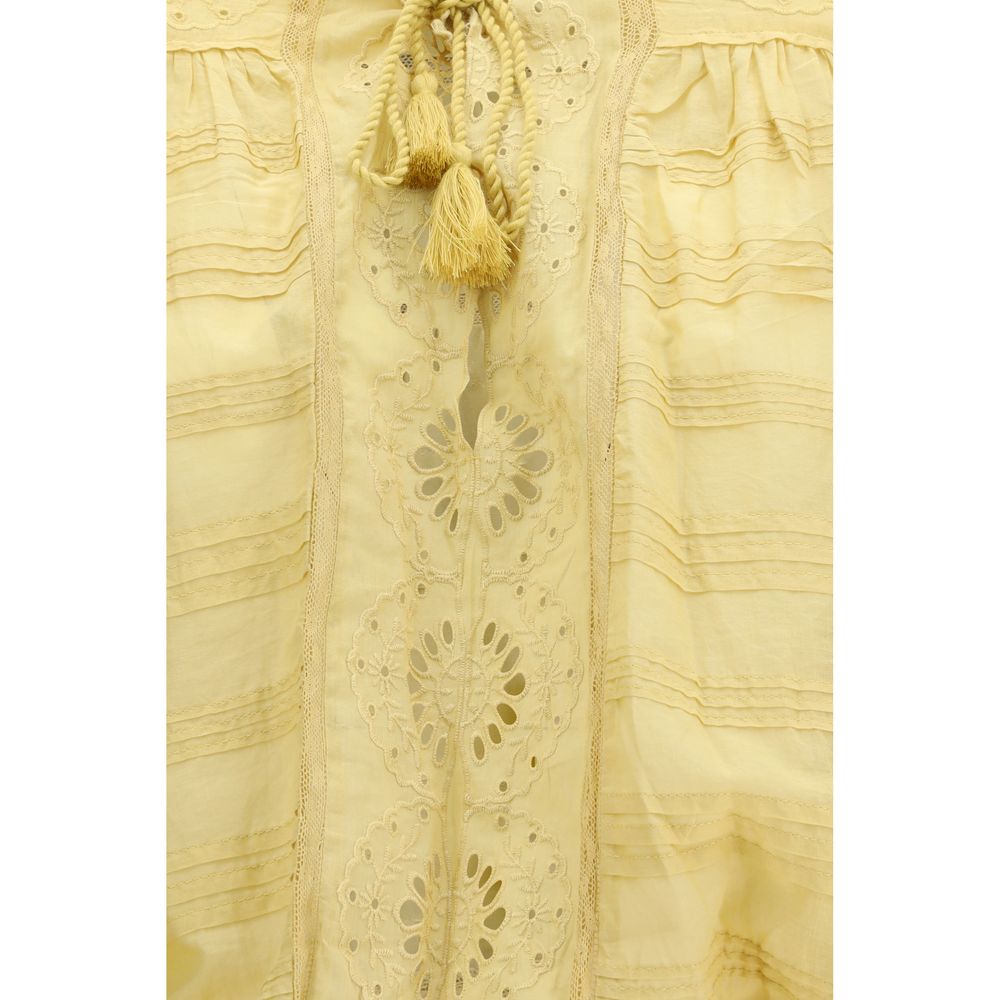 Bicolor Cotton Casual Dress