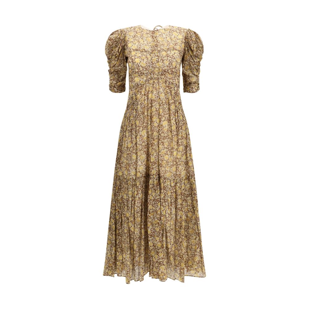 Bicolor Cotton Casual Dress