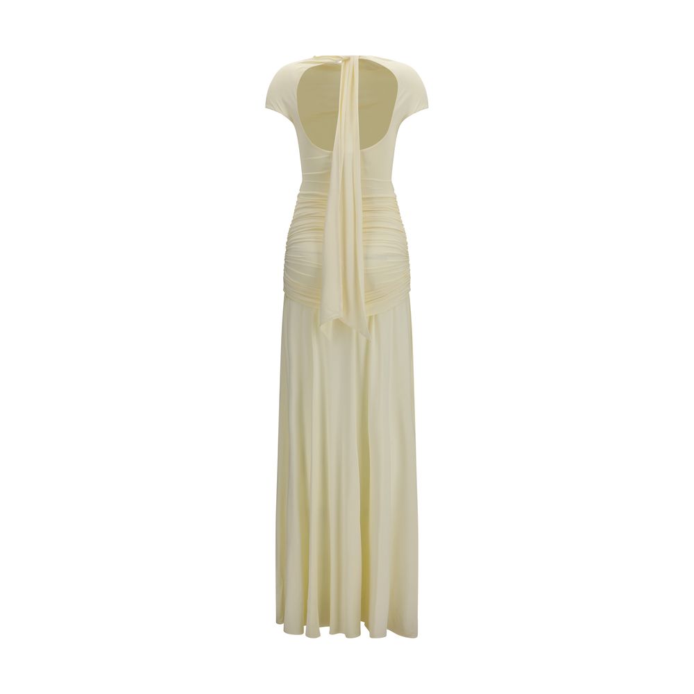 Bicolor Viscose Casual Dress