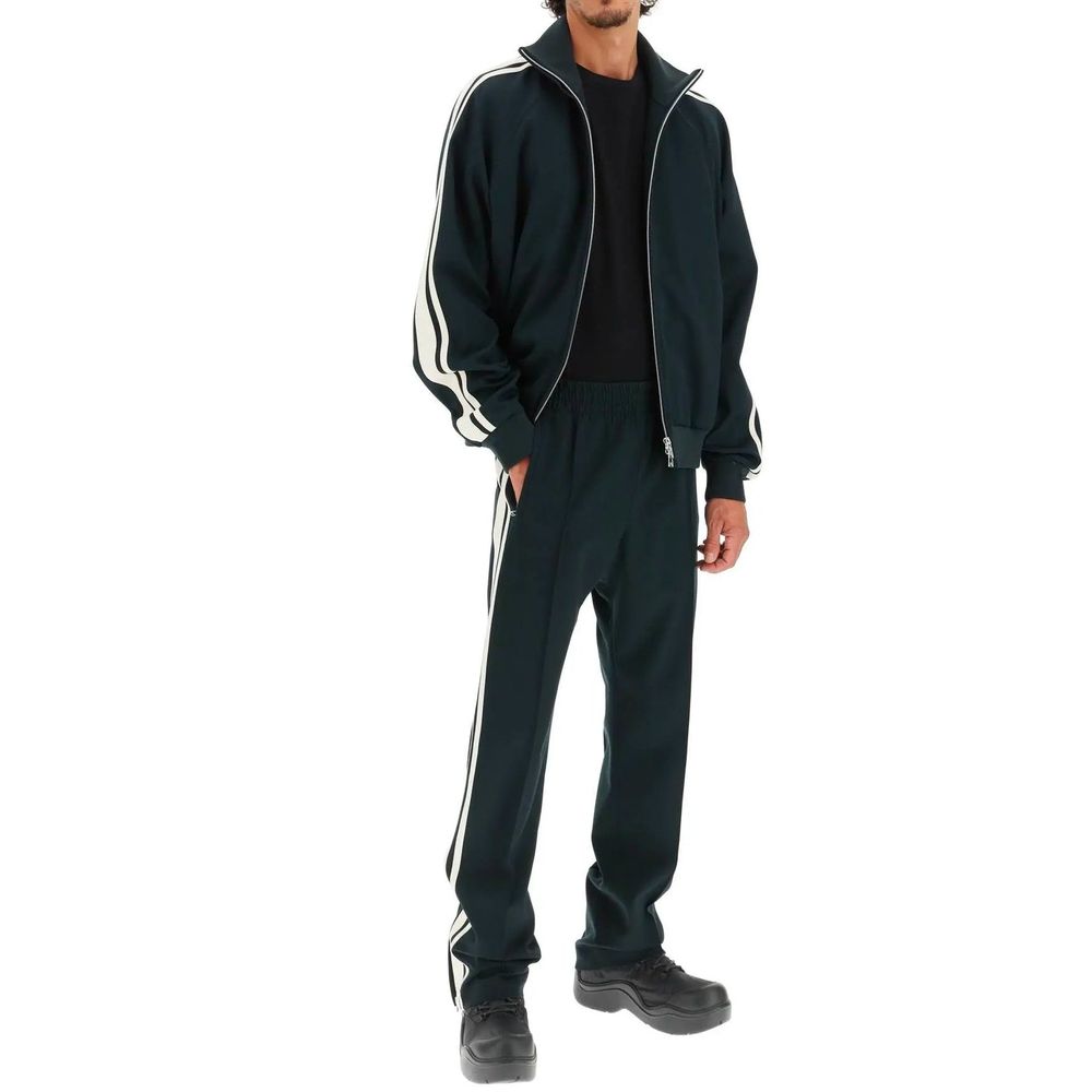 Bicolor Elastane Jackets And Coat